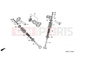 HONDA CBF150M6 CBF150M 2006 E-3 CAMSHAFT / VALVE