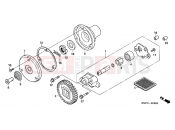 HONDA CBF150M6 CBF150M 2006 E-8 OIL PUMP