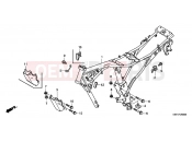 HONDA CBF150M6 CBF150M 2006 F-29 FRAME HOUSING