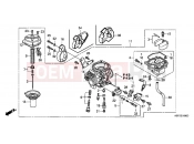 HONDA CBF150M7 CBF150M 2007 E-16 CARBURETOR