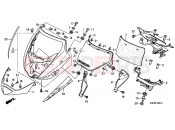 HONDA CBF150M7 CBF150M 2007 F-30-1 FRONT ENGINE HOUSING (CBF1507 / M7 / M9 / MA)