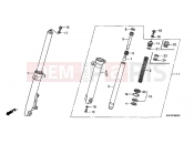 HONDA CBF150MA CBF150M 2010 F-8 FRONT FORK