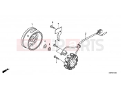 HONDA CBF150MB CBF150M 2011 E-10 GENERATOR