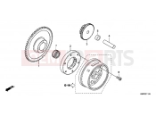 HONDA CBF150MB CBF150M 2011 E-11 CLUTCH COUPLING START