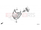 HONDA CBF150MB CBF150M 2011 F-1 HEADLIGHT