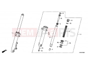 HONDA CBF150MB CBF150M 2011 F-8 FRONT FORK