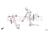 HONDA CBF150MB CBF150M 2011 F-22 SUPPORT