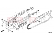 HONDA CBF150MB CBF150M 2011 F-23 SWING ARM