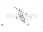 HONDA CBF150MB CBF150M 2011 F-24 REAR SHOCK ABSORBER
