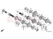 HONDA CBF150MB CBF150M 2011 E-13 TRANSMISSION