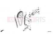 HONDA CBF150MC CBF150M 2012 E-4 TIMING CHAIN ​​/ TENSIONER