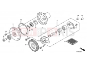 HONDA CBF150MC CBF150M 2012 E-8 OLAJSZIVATTYÚ