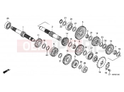 HONDA CBF150MC CBF150M 2012 E-15 ÁTTÉTEL