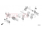 HONDA CBF150MC CBF150M 2012 E-16 SEBESSÉGVÁLTÓ DOB
