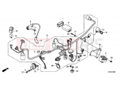 HONDA CBF150MC CBF150M 2012 F-29 WIRING HARNESS