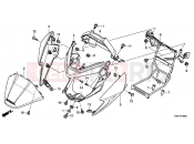 HONDA CBF150MC CBF150M 2012 F-30-2 FRONT ENGINE HOUSING (CBF150MB / MC)