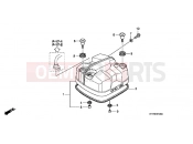 HONDA CBF150SHA CBF150SH 2010 E-1 VALVE COVER
