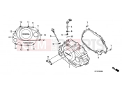 HONDA CBF150SHA CBF150SH 2010 E-6 RIGHT CRANKSHAFT COVER