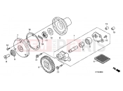 HONDA CBF150SHA CBF150SH 2010 E-8 OIL PUMP