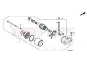 HONDA CBF150SHA CBF150SH 2010 E-12 STARTER ENGINE