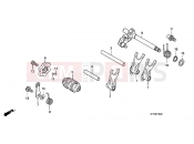 HONDA CBF150SHA CBF150SH 2010 E-16 TRANSMISSION DRUM
