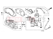 HONDA CBF150SHA CBF150SH 2010 F-2-1 METER (CBF150SHA)