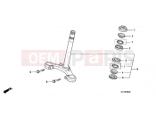 HONDA CBF150SHA CBF150SH 2010 F-6 STEERING WHEEL