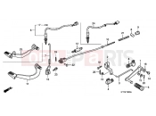 HONDA CBF150SHA CBF150SH 2010 F-19 PEDAL