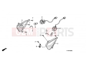 HONDA CBF150SHA CBF150SH 2010 F-25 FRONT FLASHING