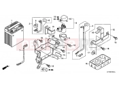 HONDA CBF150SHA CBF150SH 2010 F-27-1 BATTERY (CBF150SHA)