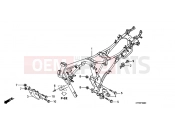 HONDA CBF150SHA CBF150SH 2010 F-29 FRAME HOUSING