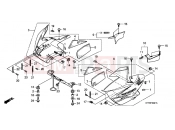 HONDA CBF150SHA CBF150SH 2010 F-30-1 FRONT SIDE FRAME