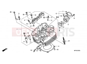 HONDA CBF2504 CBF250 2004 E-2 HENGERFEJ