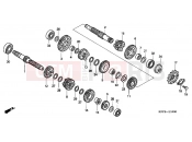HONDA CBF2504 CBF250 2004 E-16 ÁTTÉTEL