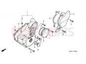 HONDA CBF2506 CBF250 2006 E-9 LEFT CRANKSHAFT COVER