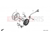 HONDA CBF2506 CBF250 2006 E-10 GENERATOR