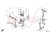 HONDA CBF2506 CBF250 2006 F-4 FRONT MASTER CYLINDER