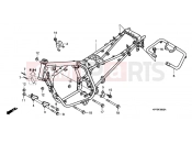 HONDA CBF2506 CBF250 2006 F-28 FRAME HOUSING