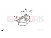 HONDA CGL1253 GL125 2003 E-1 VALVE COVER