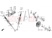 HONDA CGL1253 GL125 2003 E-3 CAMSHAFT / VALVE