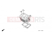 HONDA CGL1253 GL125 2003 E-4 CYLINDER