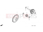 HONDA CGL1253 GL125 2003 E-10 STARTING GEAR