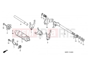 HONDA CGL1253 GL125 2003 E-15 TRANSMISSION DRUM