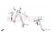 HONDA CGL1253 GL125 2003 F-21 SUPPORT