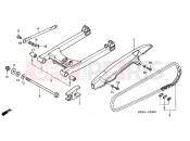 HONDA CGL1253 GL125 2003 F-22 SWING ARM