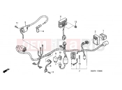 HONDA CGL1253 GL125 2003 F-28 WIRING HARNESS