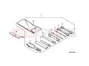 HONDA CGL1253 GL125 2003 F-30 TOOLS