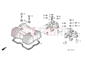HONDA CD250UK CD250U 1989 E-1 VALVE COVER