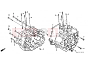 HONDA CD250UK CD250U 1989 E-11 CRANKSHAFT