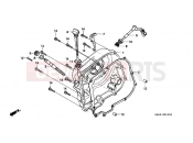 HONDA CB250P NIGHTHAWK 1993 E-6 RIGHT CRANKSHAFT COVER